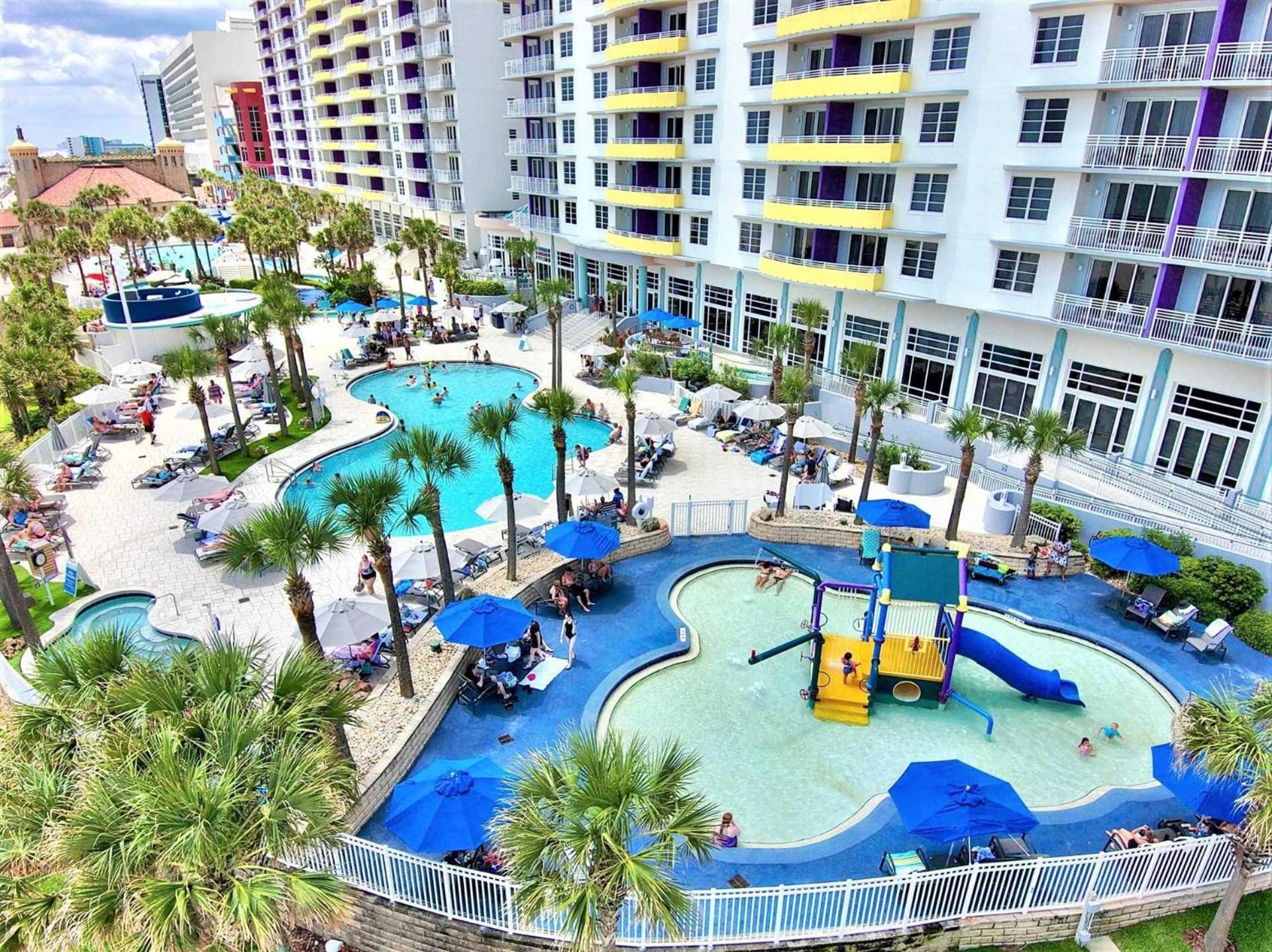 Penthouse Beach Villa Ocean Walk Resort Daytona 代托纳海滩 外观 照片